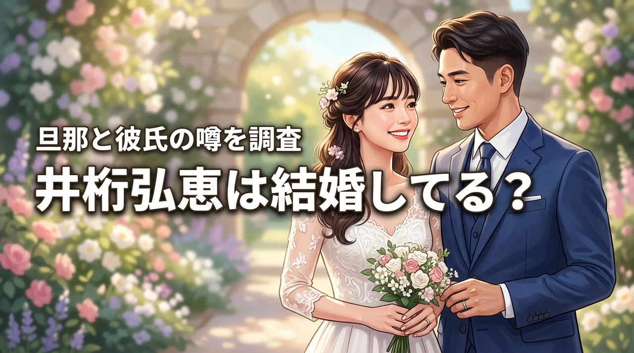 井桁弘恵は結婚してる?旦那や彼氏の噂を調査