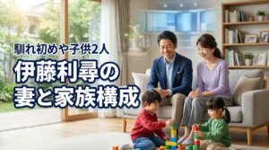 伊藤利尋の妻は誰？嫁との馴れ初めや子供2人の家族構成
